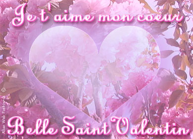 je t'aime mon coeur